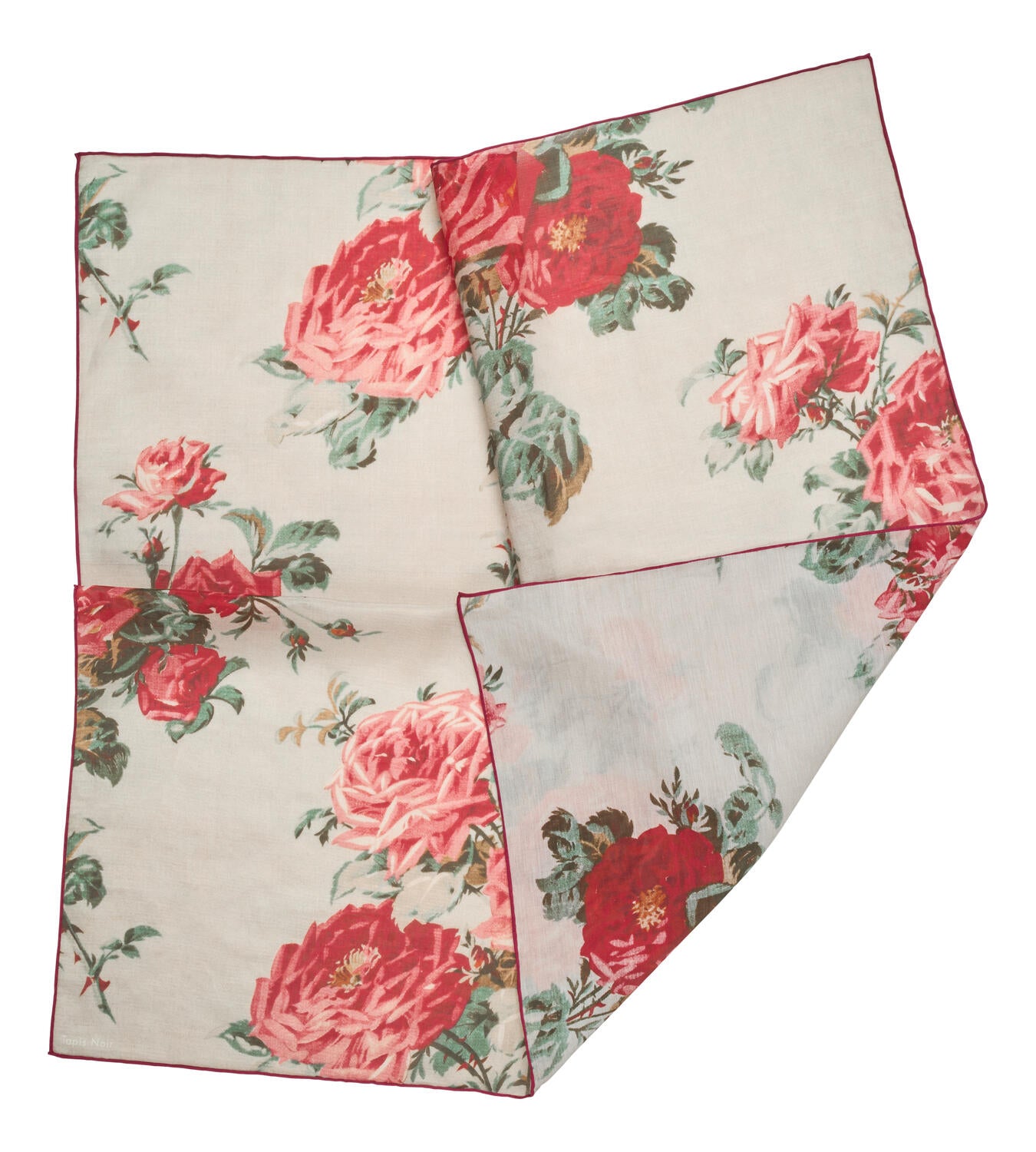 Light Small Essie tørklæde - hvid